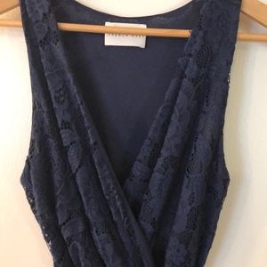 Navy Blue lace dress